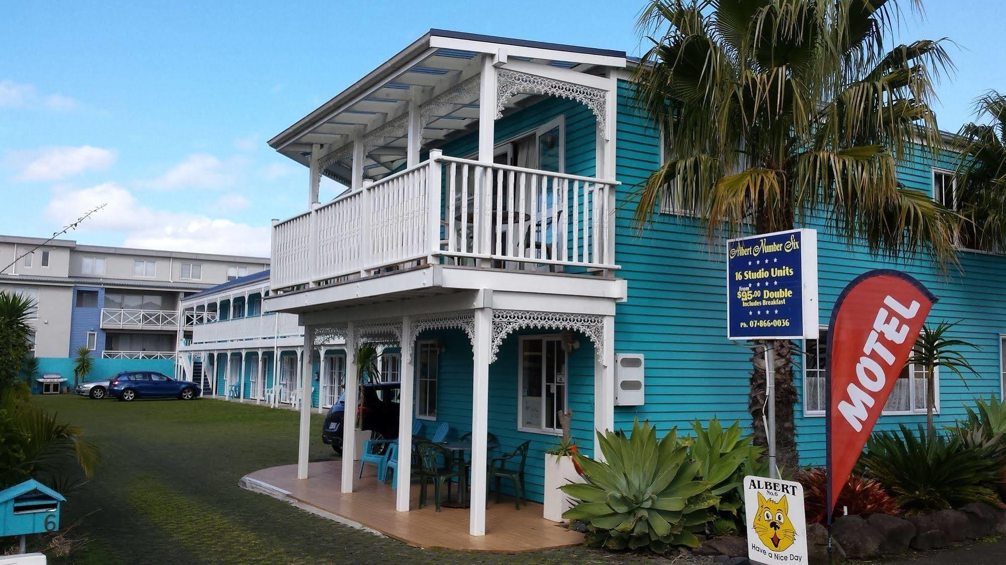 Albert Number 6 Motel Whitianga Buitenkant foto