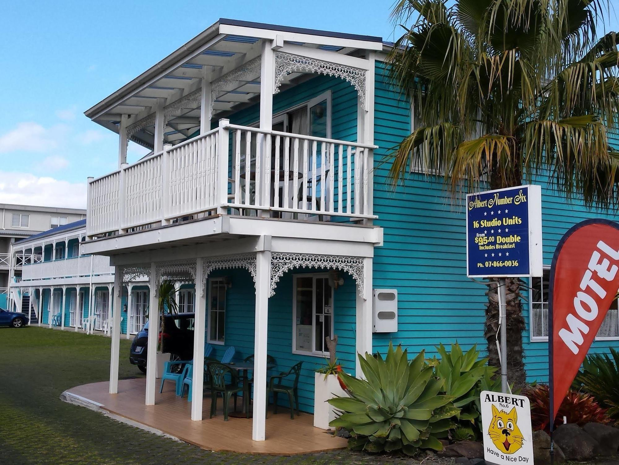 Albert Number 6 Motel Whitianga Buitenkant foto